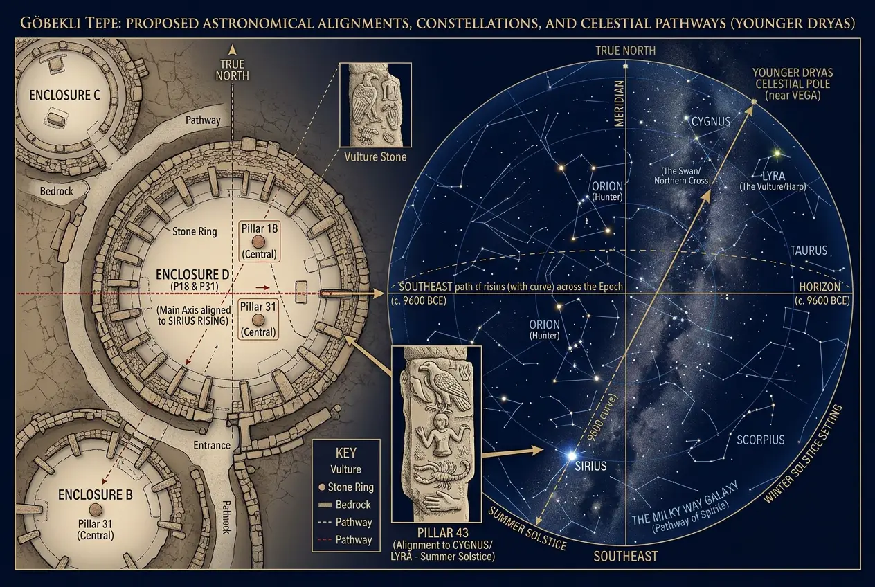 Visual explanation of Göbekli Tepe: First Observatory or Cosmic Calculator?