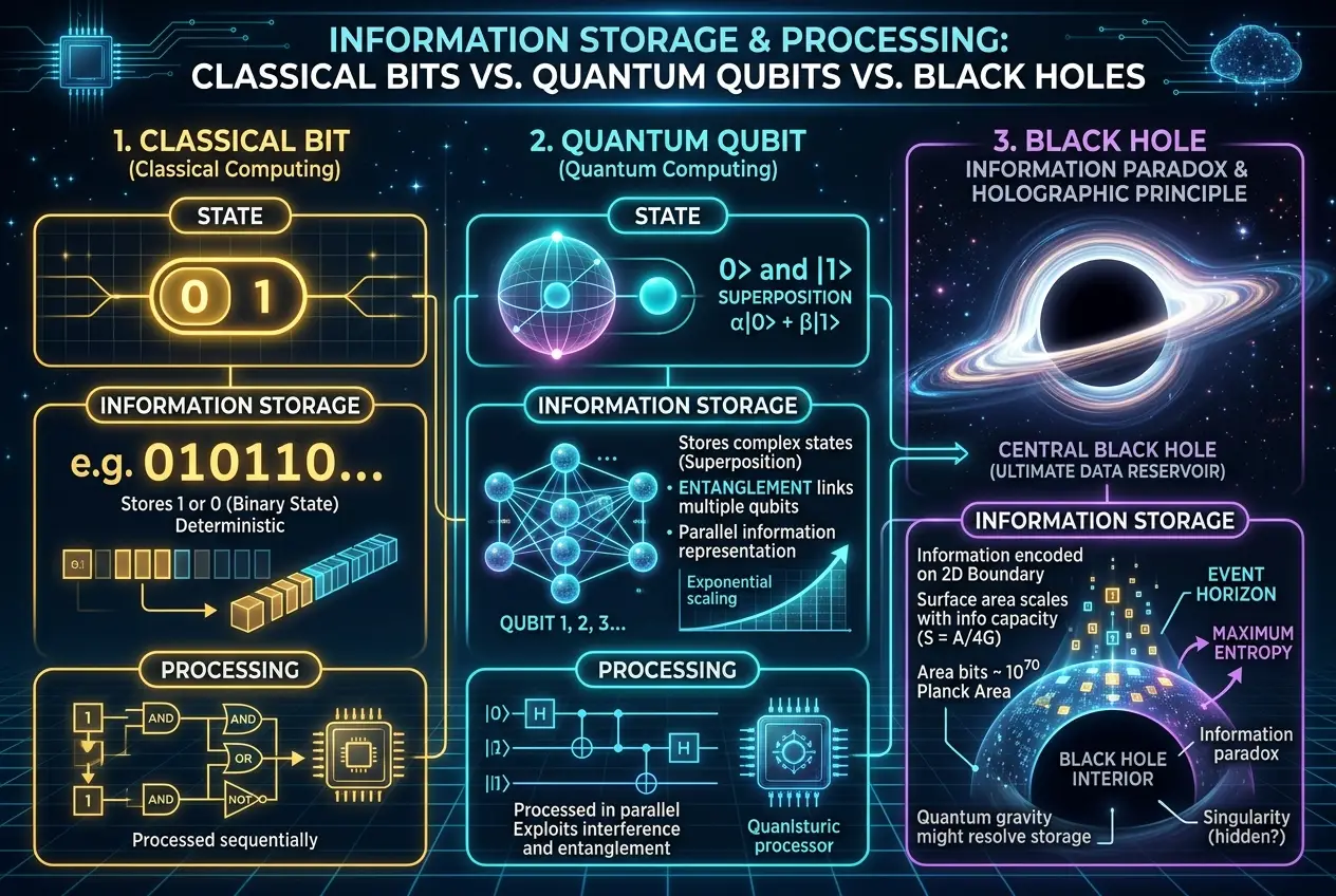 Visual explanation of Black Holes: Are They Nature's Ultimate Quantum Computers?