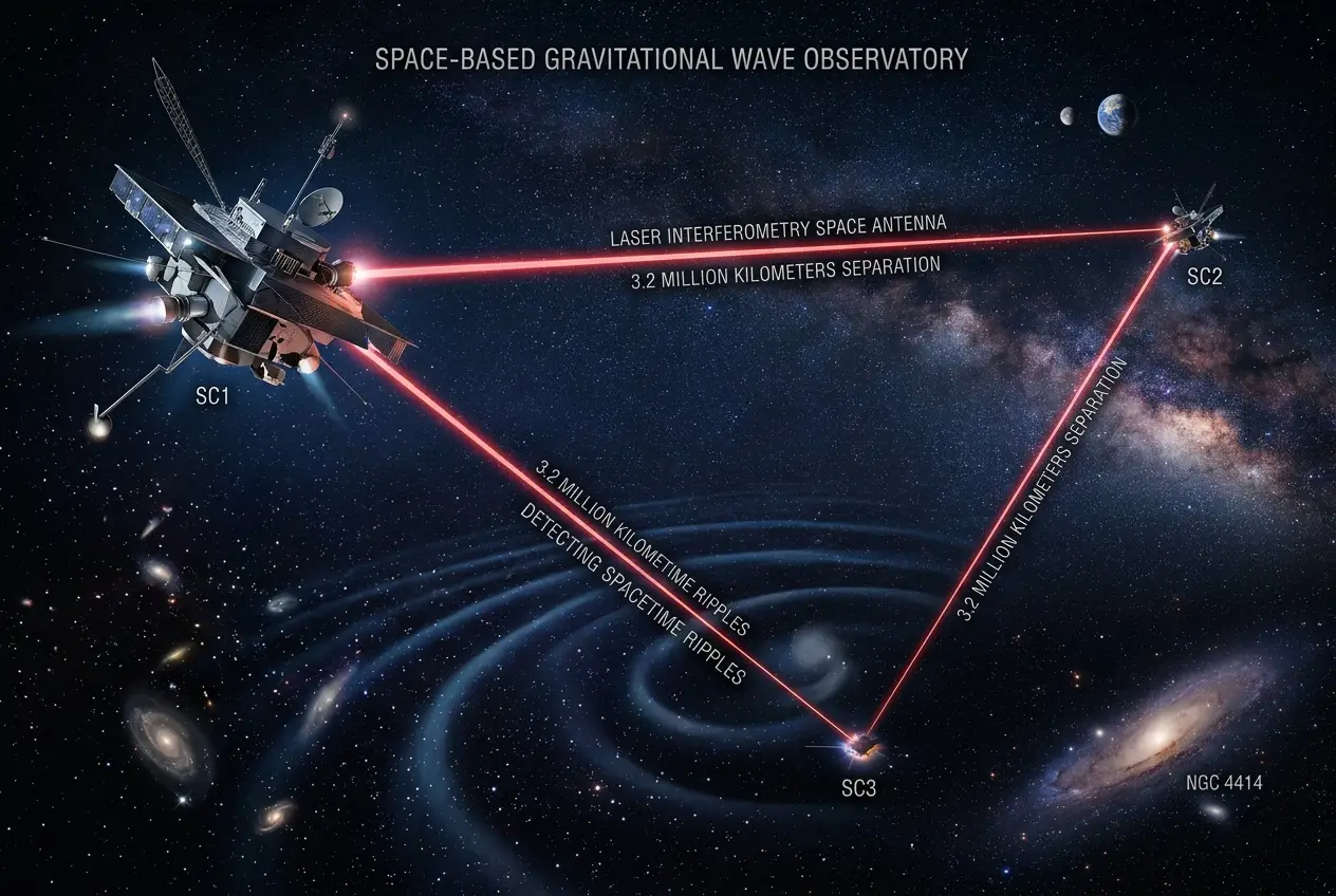 Visual explanation of Do Gravitational Waves Hold Universe's Hidden Data?