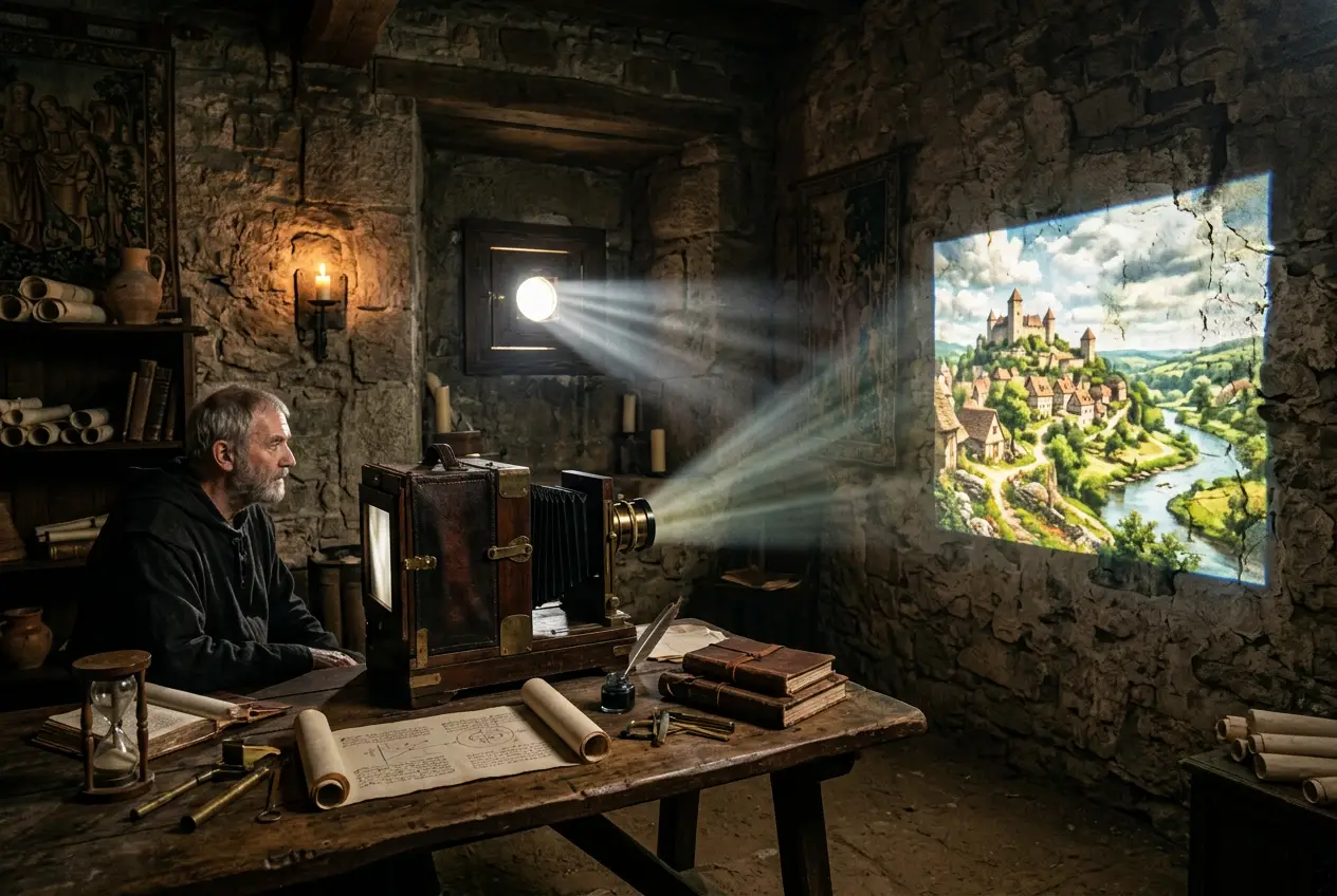 Did Ancient Tech Capture Sunlight Images?