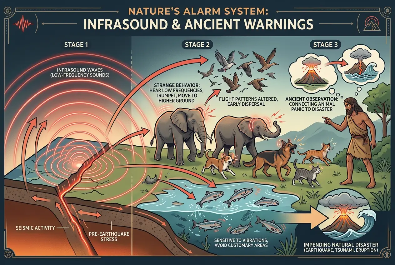 Visual explanation of Did Ancient Cultures Decode Nature's Hidden Sounds?