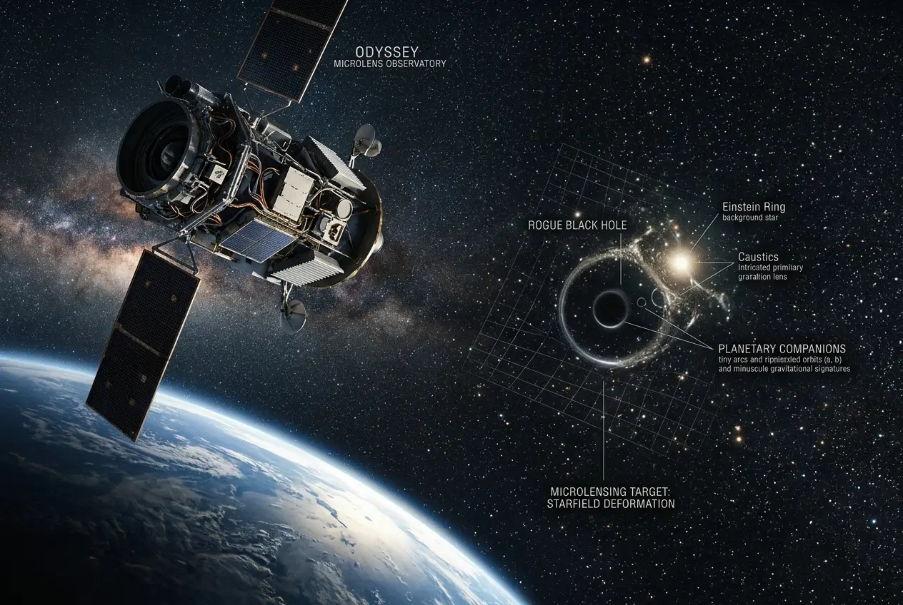 Visual explanation of Could Rogue Black Holes Host Hidden Worlds?