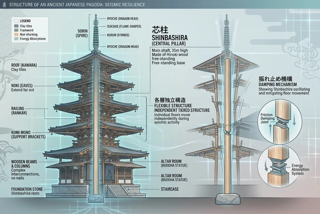 Visual explanation of Did Ancient Architects Use Lost Seismic Secrets?