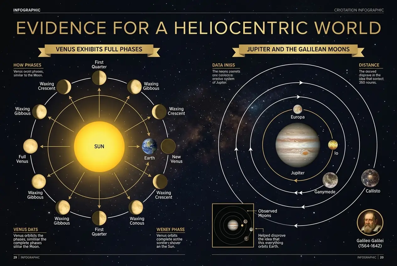 Visual explanation of Galileo: Unveiling Cosmos, Defying Dogma