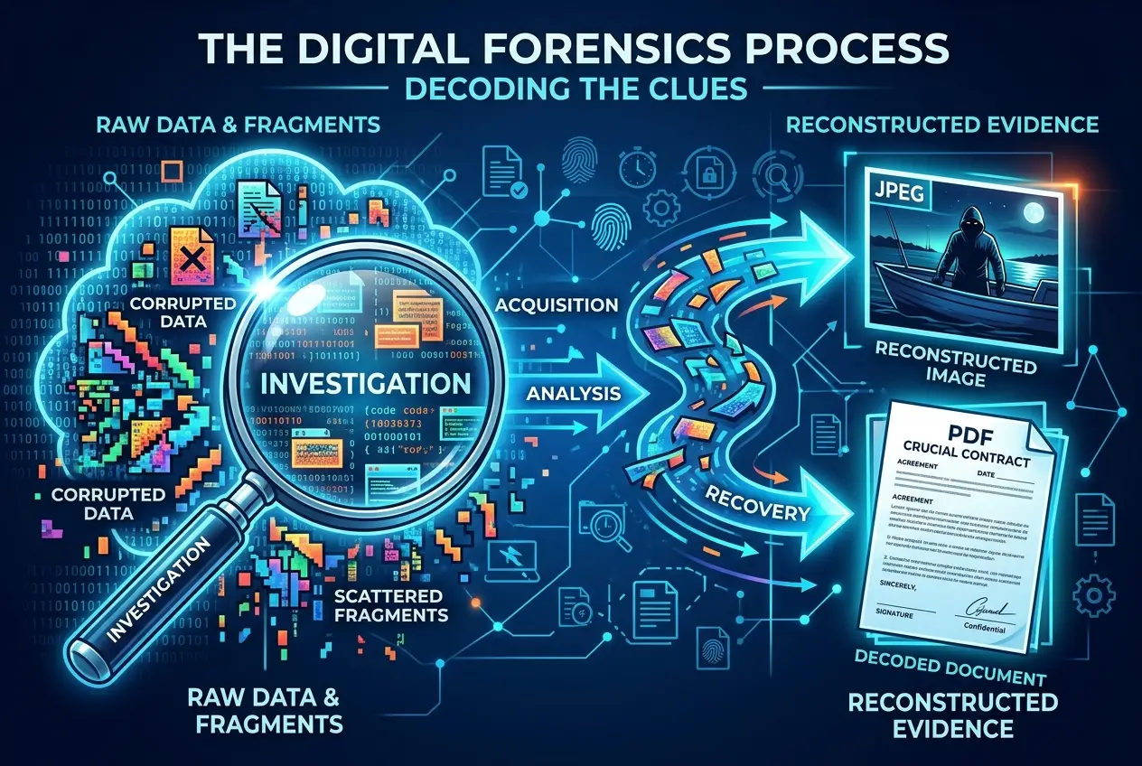 Visual explanation of Do Deleted Digital Memories Haunt Our Networks?