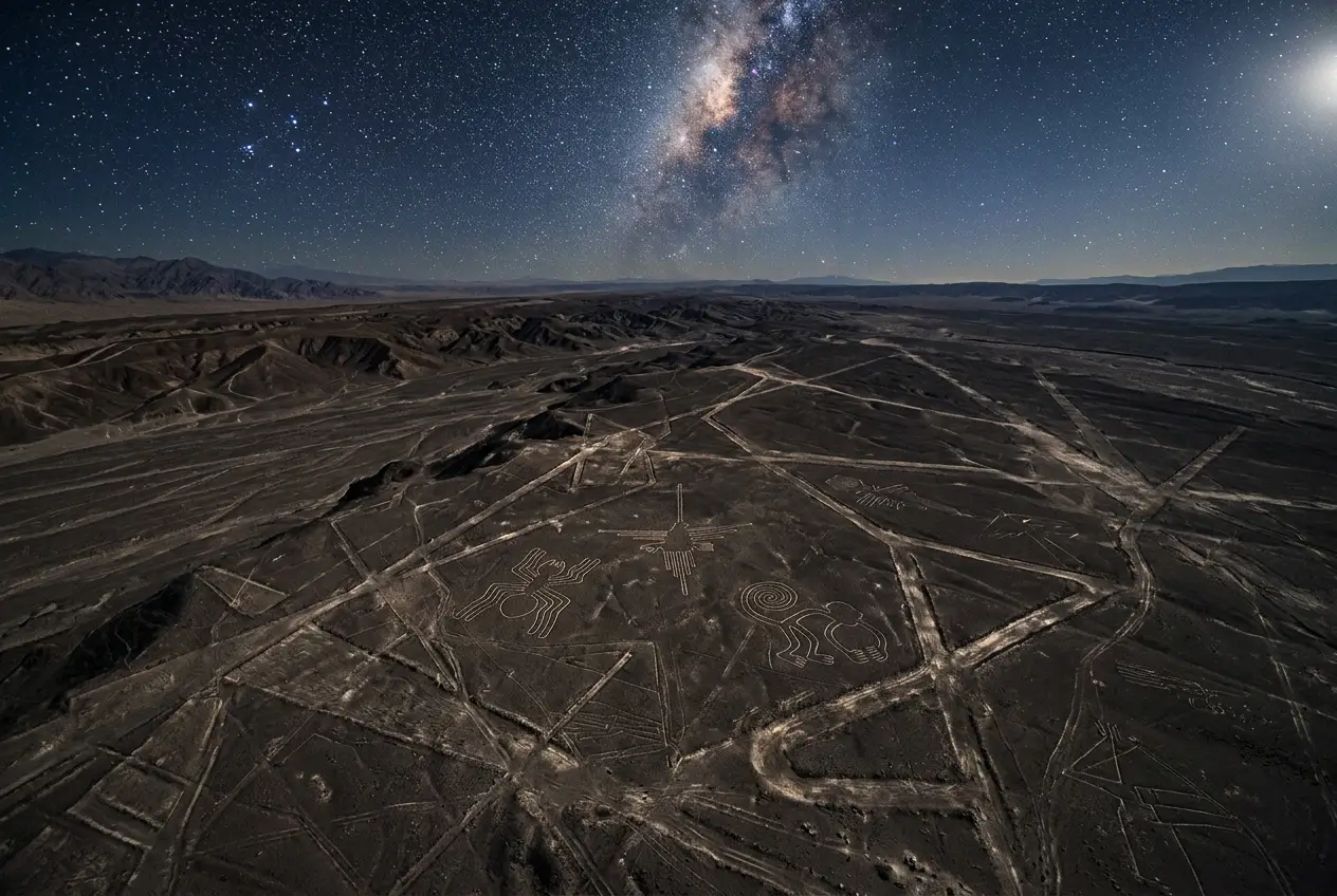 Did Nazca Lines Serve as a Cosmic Calibration Grid?