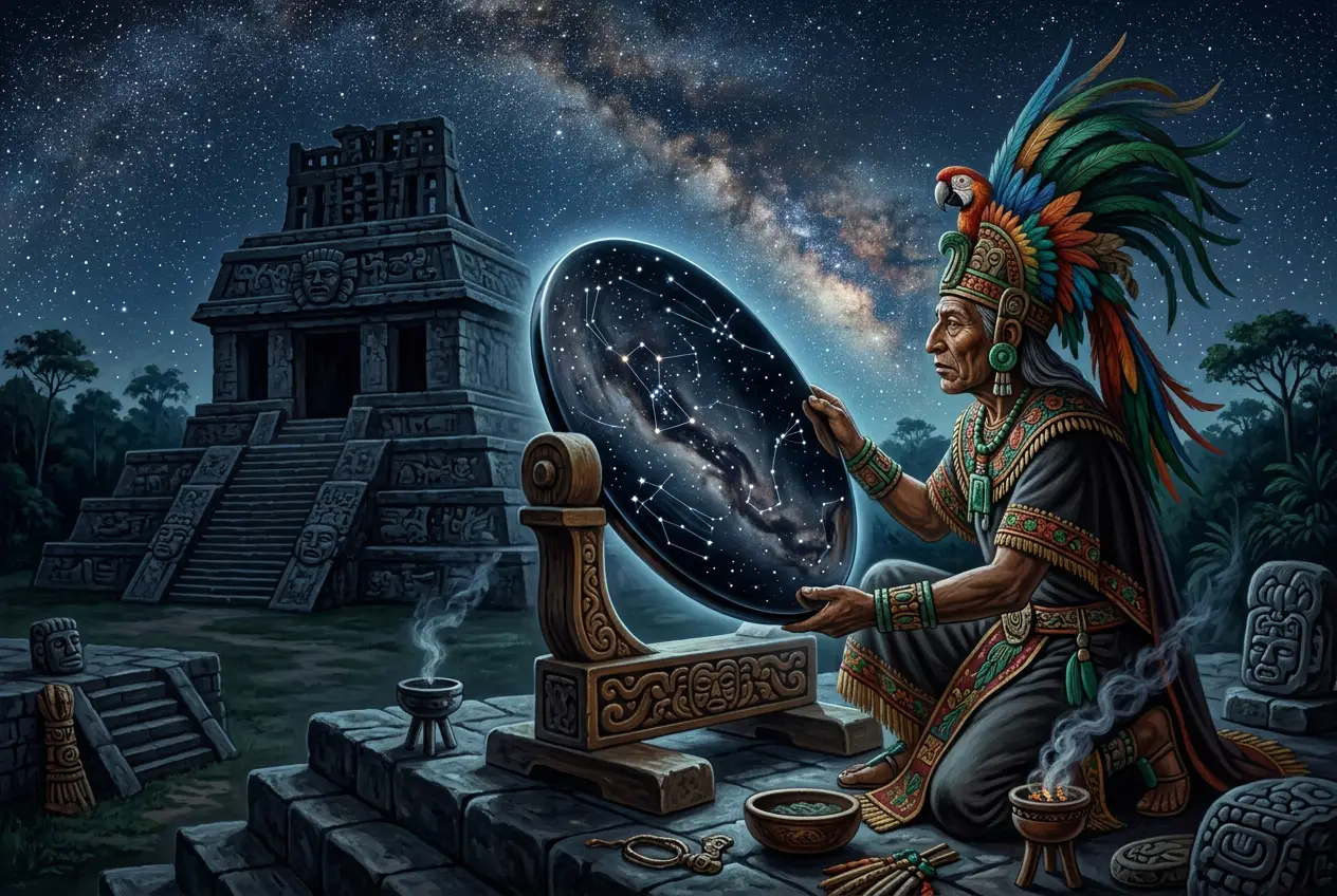 Could Obsidian Mirrors Decode Ancient Skies?