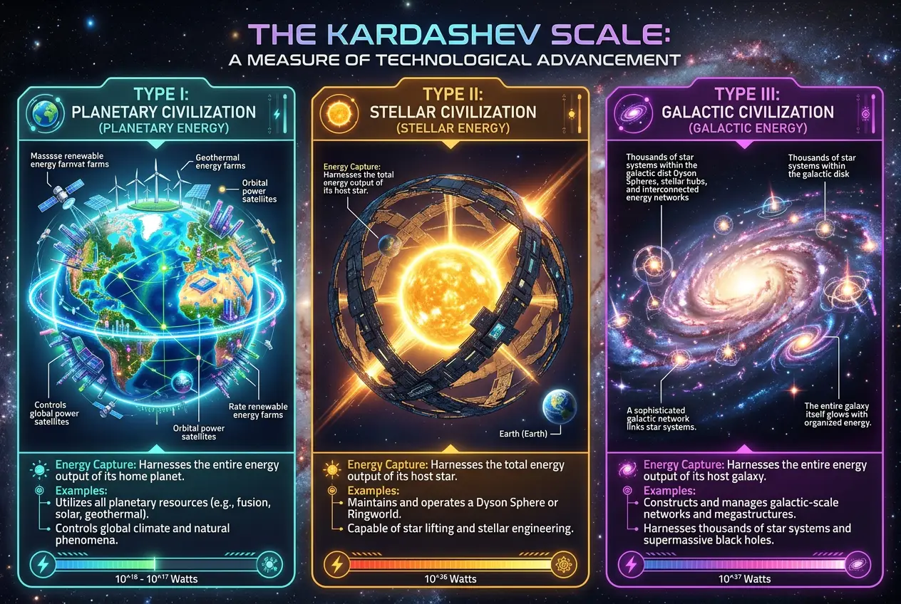 Visual explanation of Dyson Sphere: Could We Capture a Star's Entire Energy?