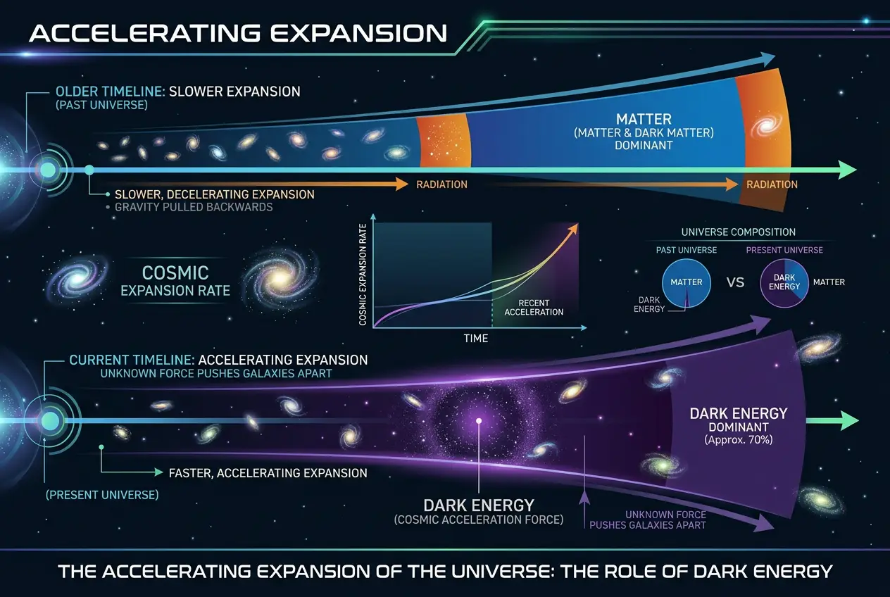 Visual explanation of Dark Energy: Can It Power Tomorrow's Tech?