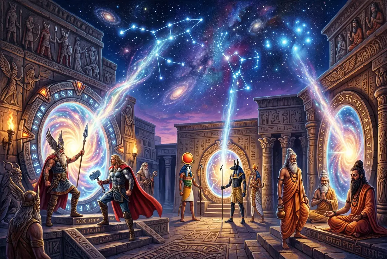 Visual explanation of Did Ancient Temples Map Stargates?