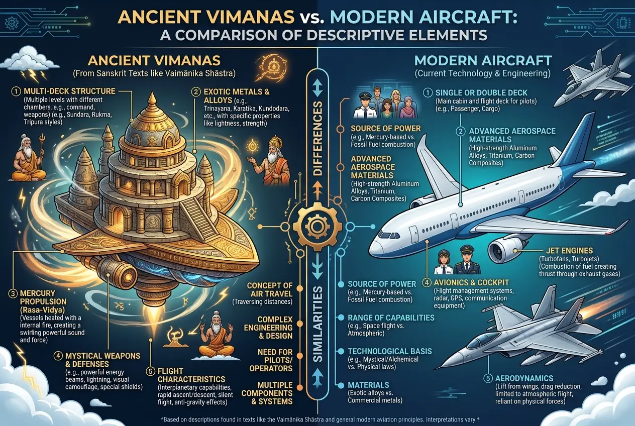 Visual explanation of Did Ancient Texts Describe Flying Machines?