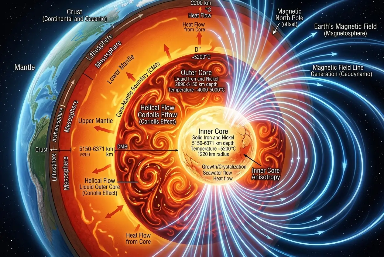 Visual explanation of Can Earth's Core Make Micro Black Holes?