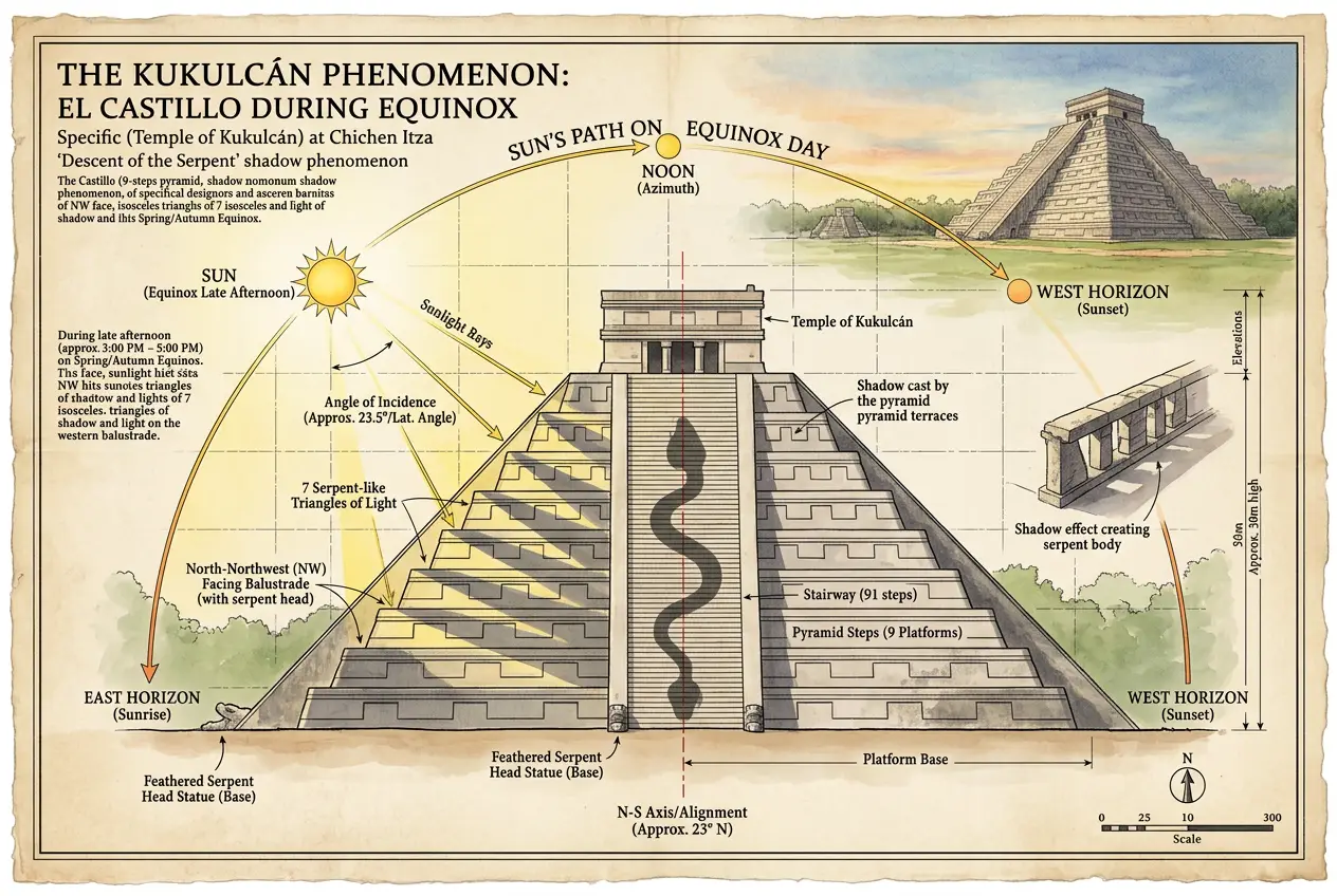 Visual explanation of Ancient Alignments: Did Structures Track the Cosmos?