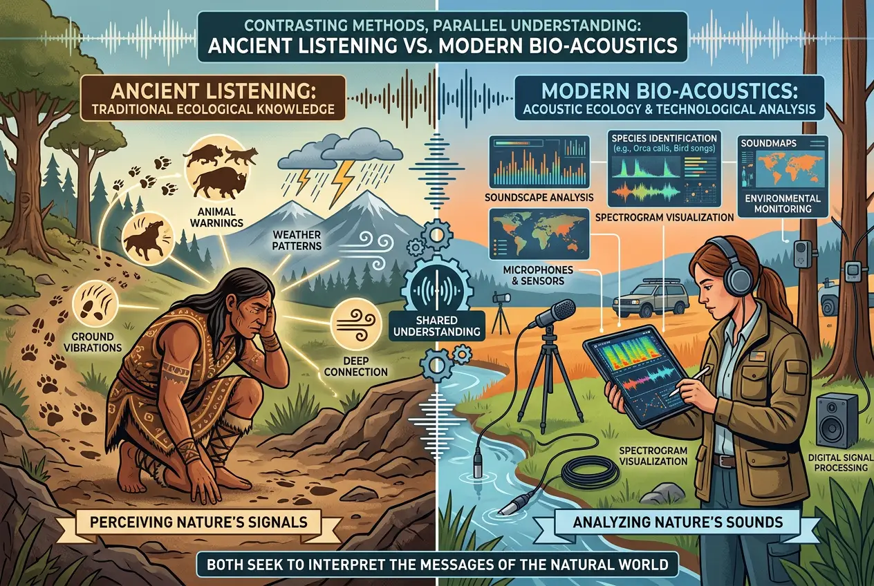 Visual explanation of Did Ancient Cultures Decode Nature's Hidden Sounds?