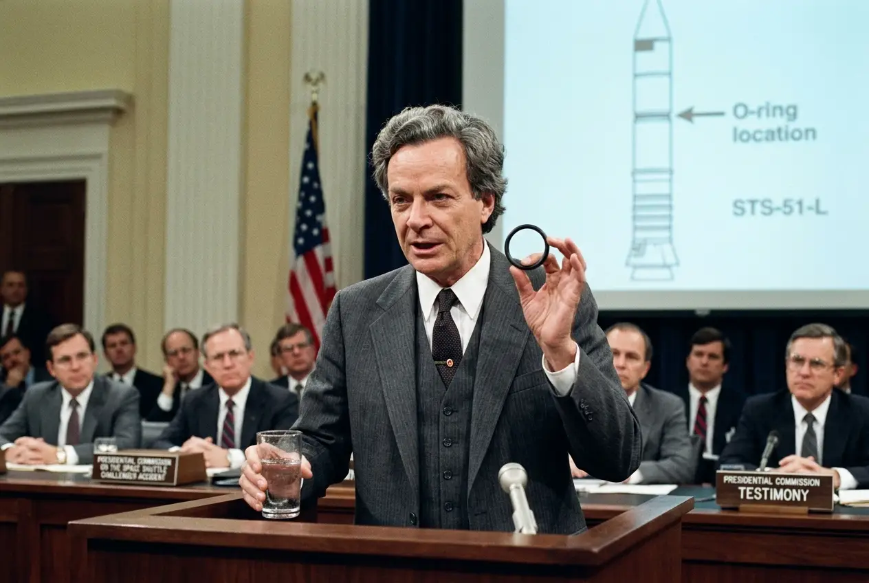 Visual explanation of Richard Feynman: Maverick Who Danced with Quantum Reality