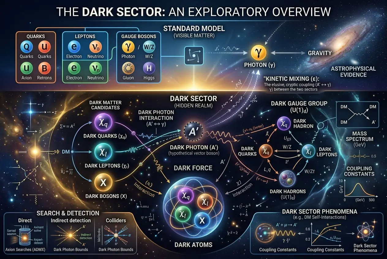Visual explanation of Is Dark Matter Sending Us Cryptic Messages?