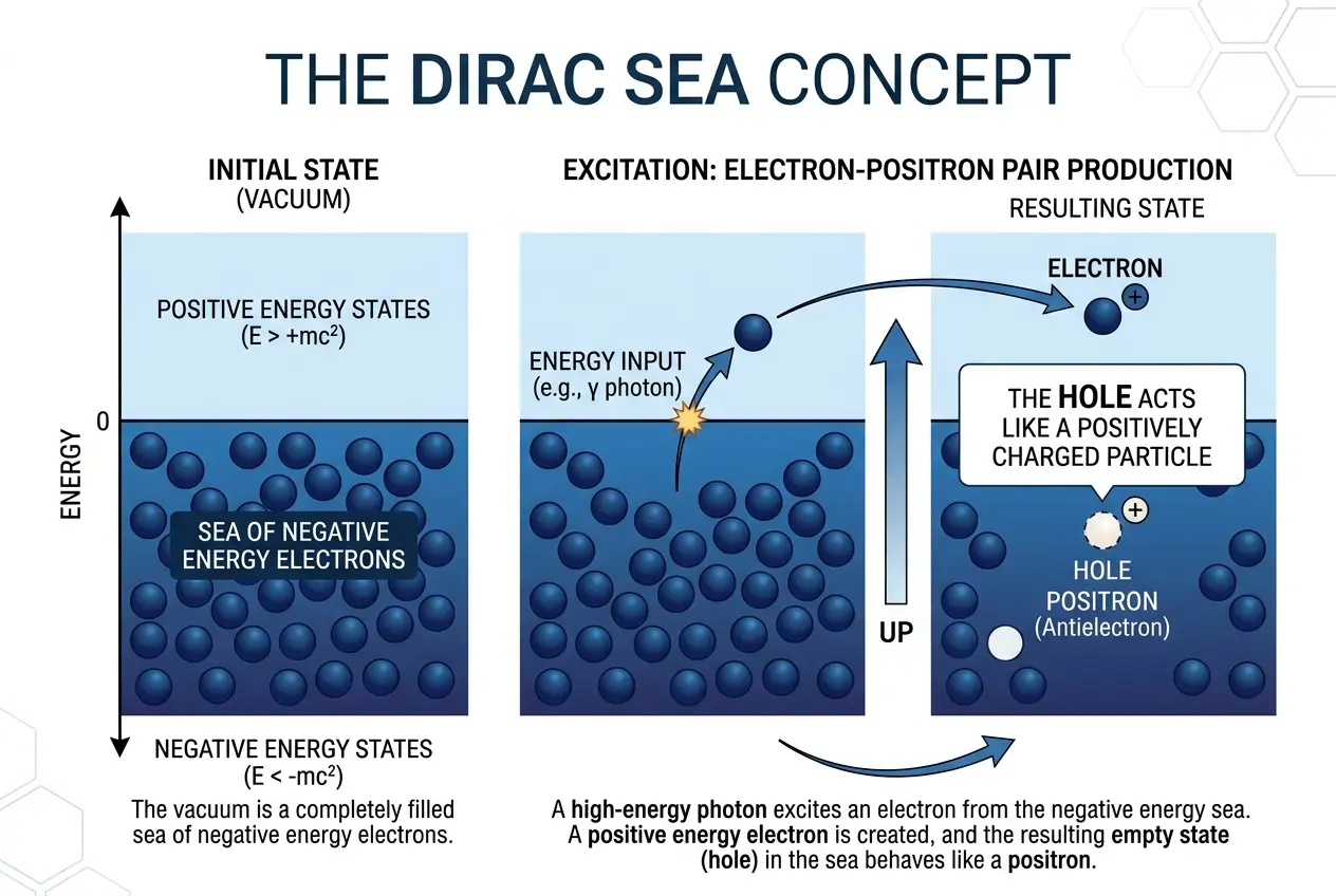 Visual explanation of Paul Dirac: The Enigmatic Mind Who Unveiled Quantum Reality