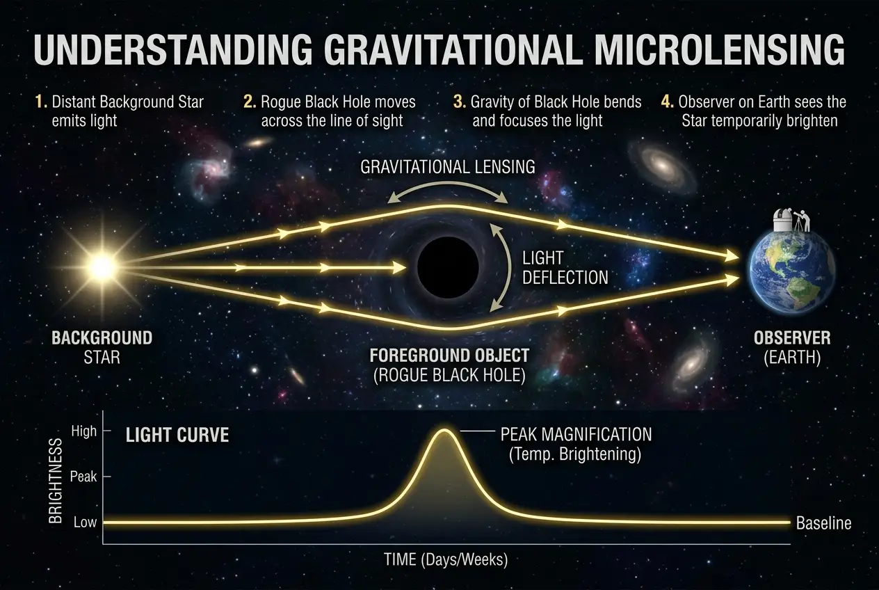 Visual explanation of Do Rogue Black Holes Threaten Our Galaxy?