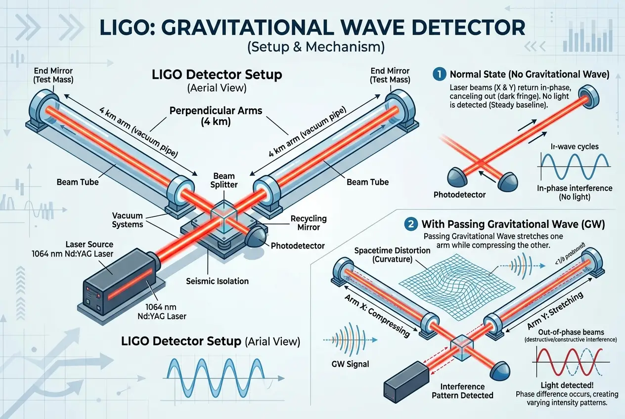 Visual explanation of Do Gravity Waves Warp Time? Unpacking Cosmic Ripples