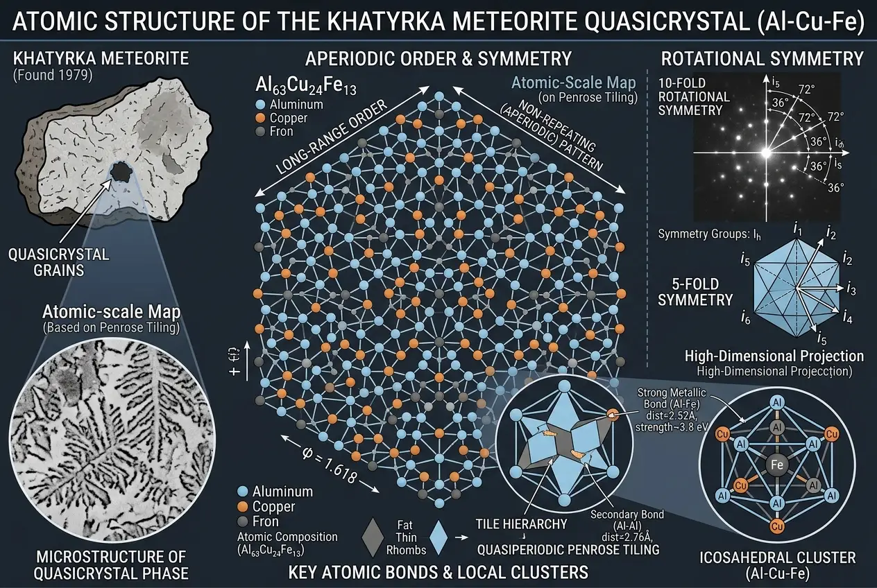 Visual explanation of Could 'Impossible' Crystals Form in Space? Unlocking Cosmic Chemistry