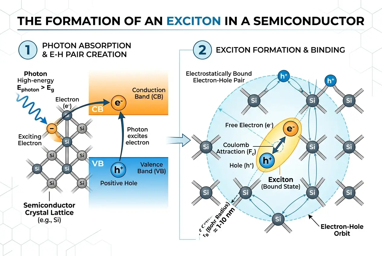 Visual explanation of Can Excitons Power Future Electronics?