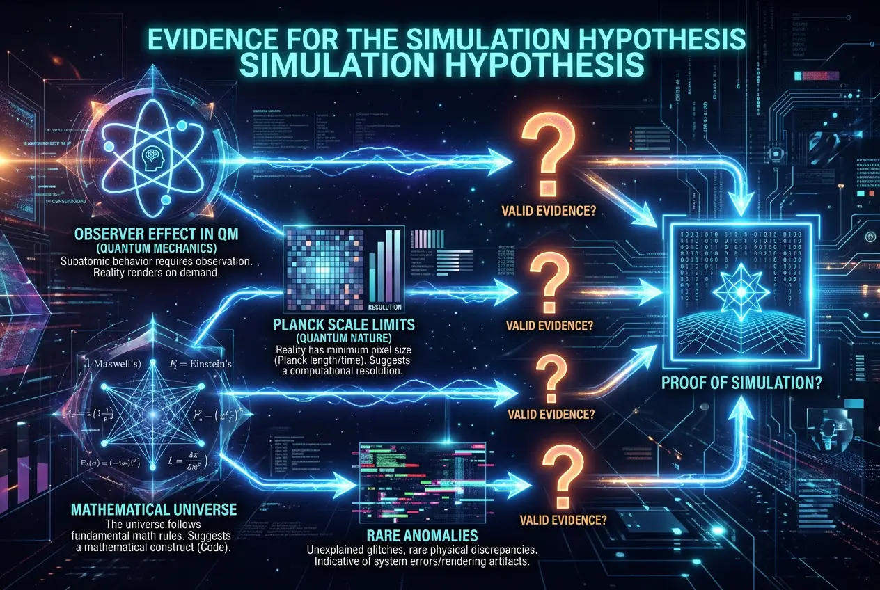 Visual explanation of Could Our Reality Be a Simulation? Decoding the Matrix Hypothesis