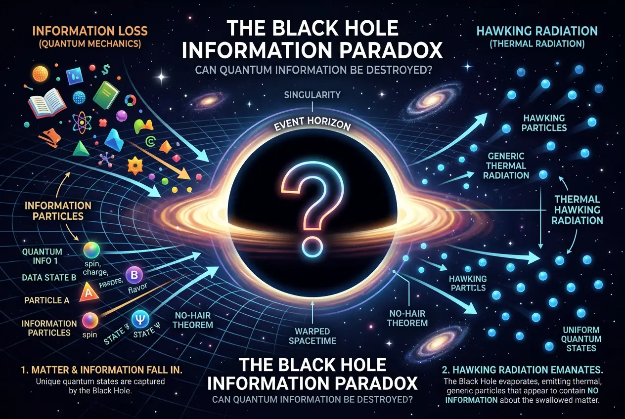 Visual explanation of Black Holes: Nature's Ultimate Quantum Computers?