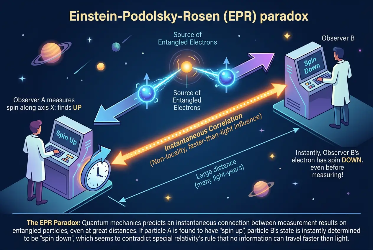 Visual explanation of How Does Quantum Entanglement Defy Space & Time?