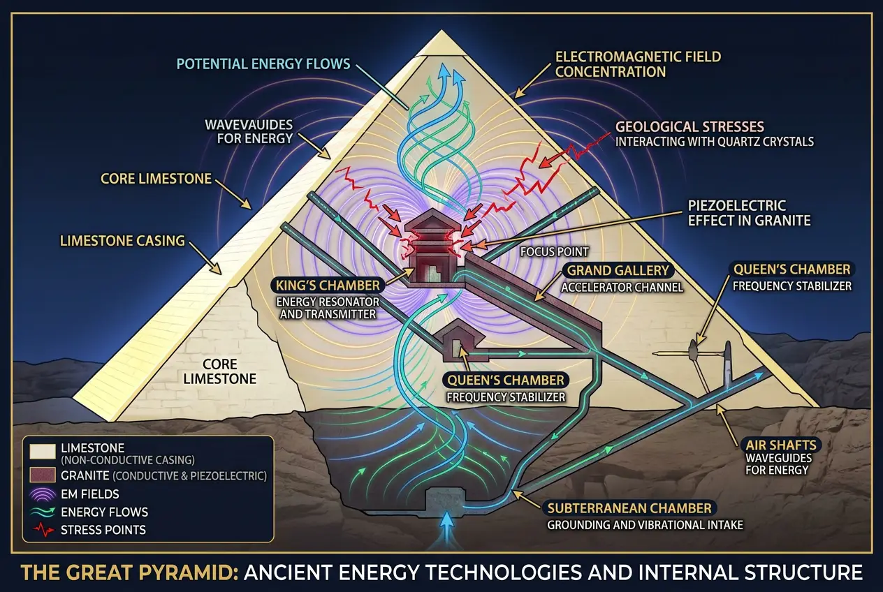 Visual explanation of Could Pyramids Harvest Earth's Hidden Power?