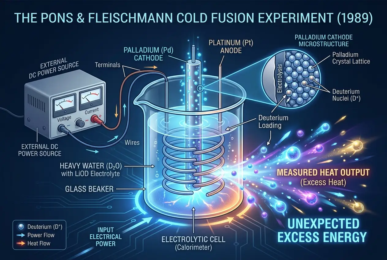 Visual explanation of Cold Fusion: Could It Unlock Humanity's Clean Energy Dream?