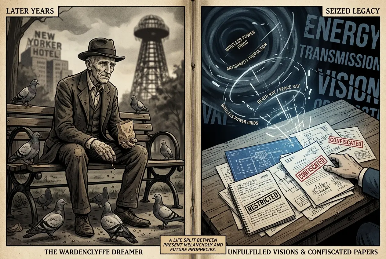 Visual explanation of Nikola Tesla: The Enigmatic Genius Who Wired Our Modern World