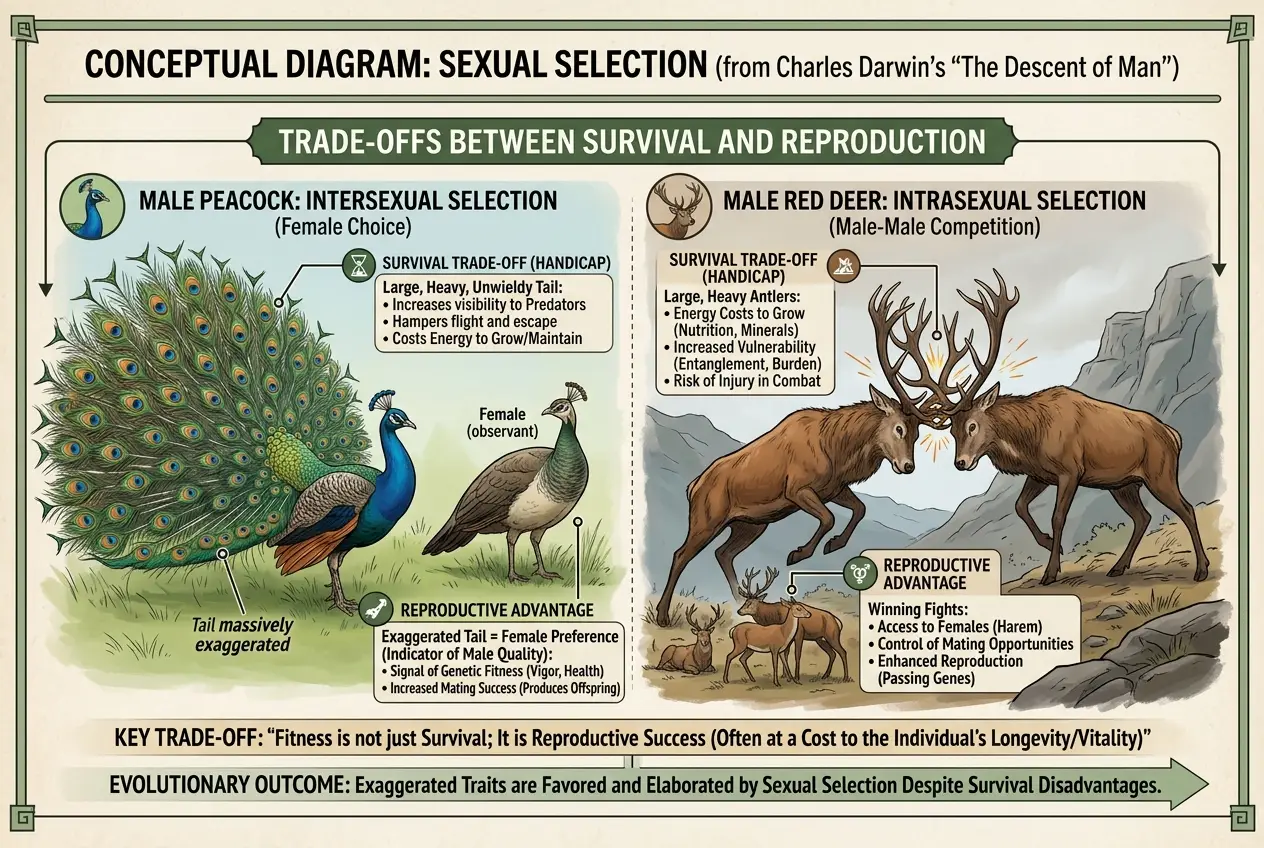 Visual explanation of Charles Darwin: The Reluctant Revolutionary Who Rewrote Life's Story