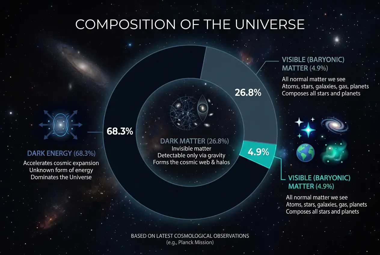 Visual explanation of Dark Matter: Is It a Cosmic Communication Network?