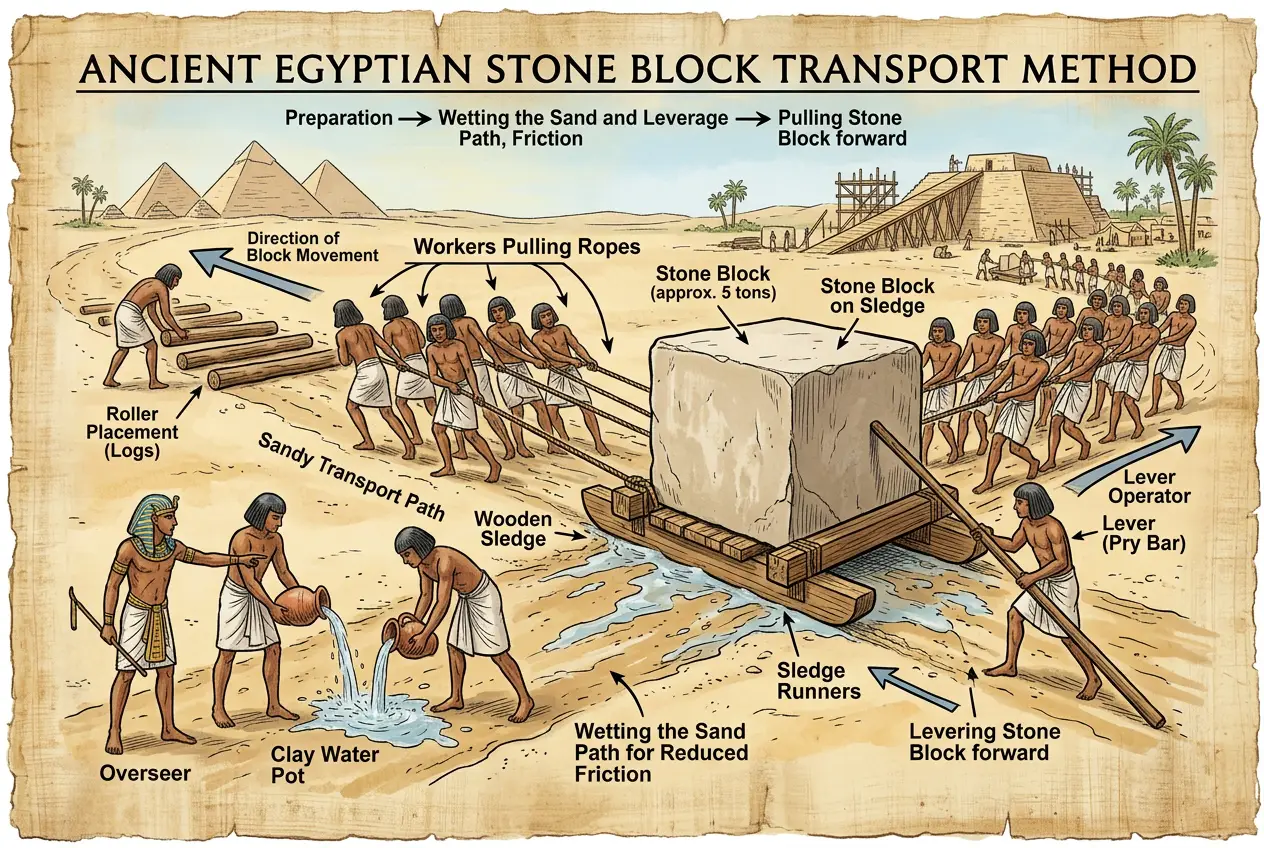 Visual explanation of Unseen Forces: Did Sound Energy Build Ancient Megaliths?