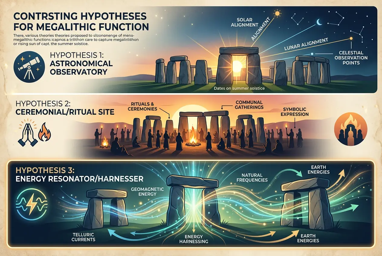 Visual explanation of Did Megaliths Tap Earth's Geomagnetic Grid?