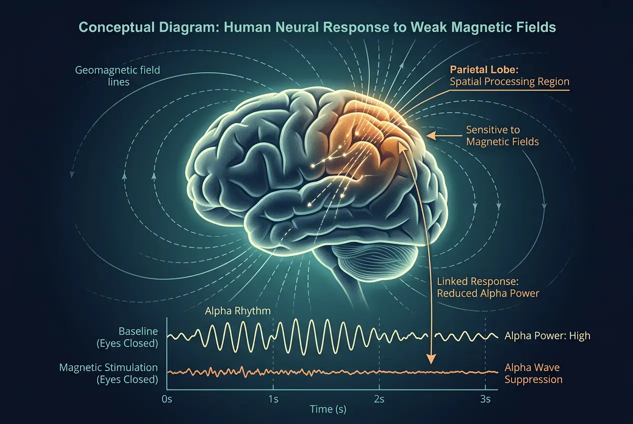 Visual explanation of Ancient GPS? Did Cultures Navigate Earth's Fields?