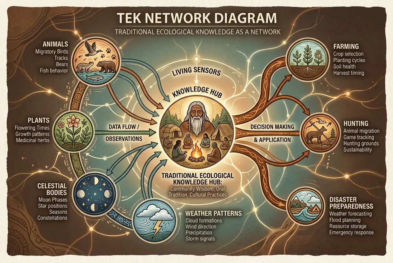 Visual explanation of Did Ancient Cultures Deploy Living Sensors?