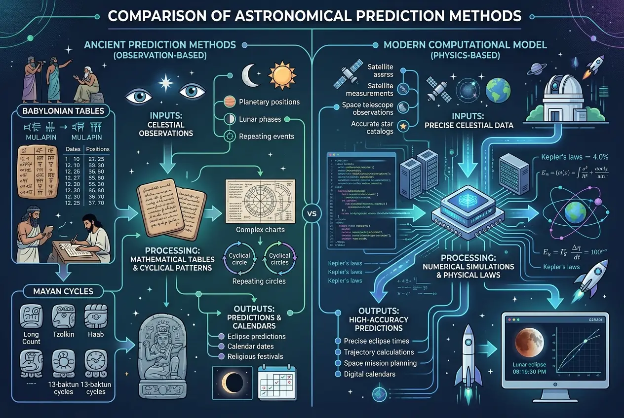 Visual explanation of Did Ancient Seers Decode Cosmic Algorithms for the Future?