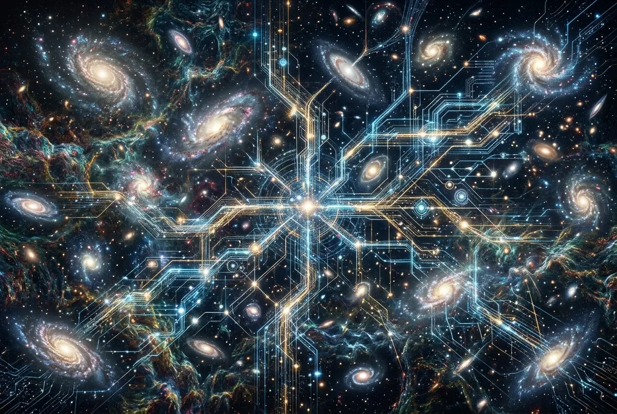 Visual explanation of Do Quantum Fluctuations Code Our Reality?