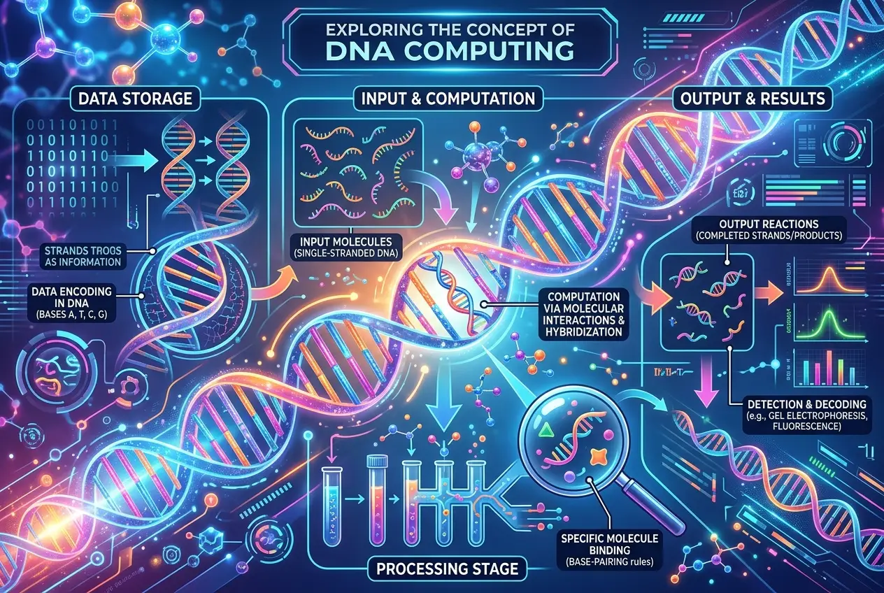 Visual explanation of Can Living Organisms Compute? The Rise of Biocomputing