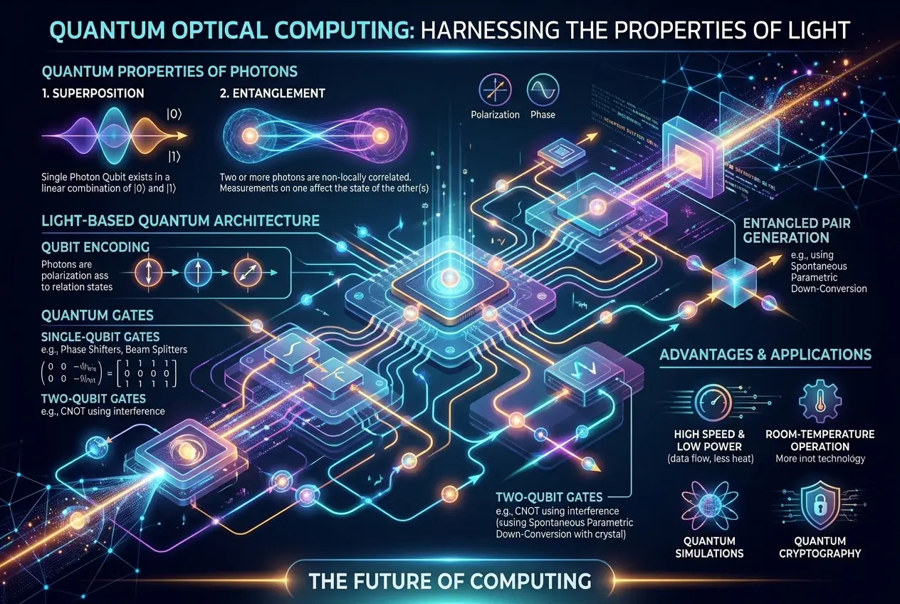 Visual explanation of Is Light Our Universe's Fastest Computer?