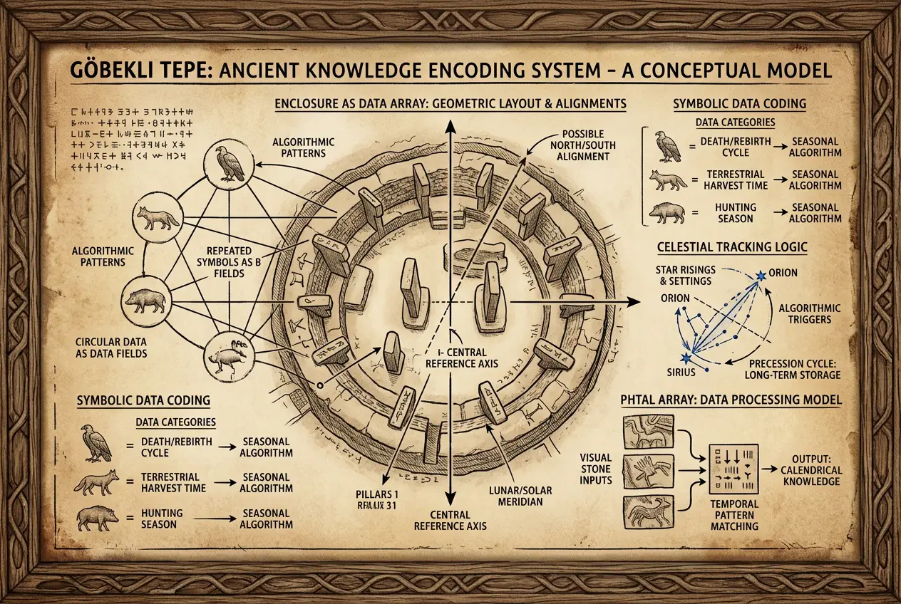 Visual explanation of Göbekli Tepe: First Observatory or Cosmic Calculator?