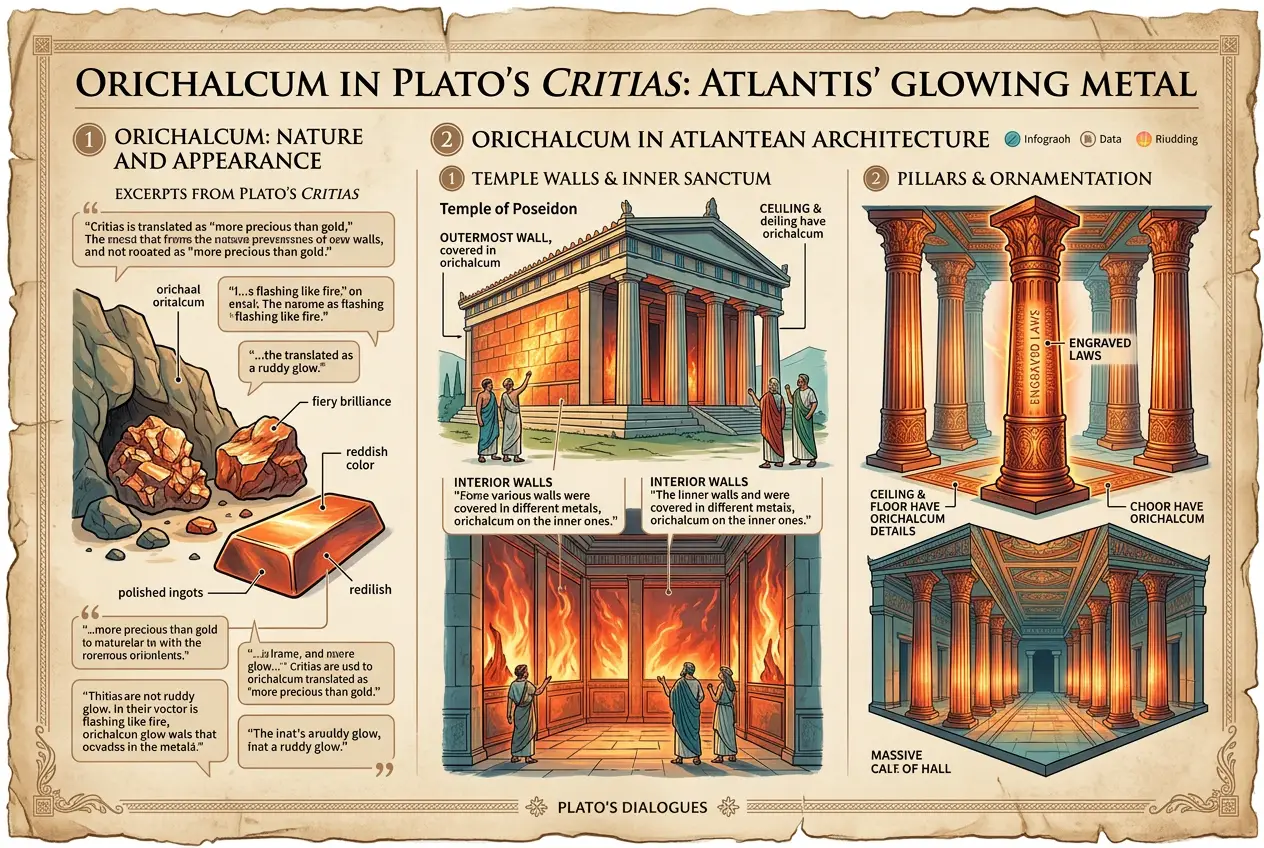 Visual explanation of Orichalcum: Did Atlantis Forge a Mysterious Power Source?
