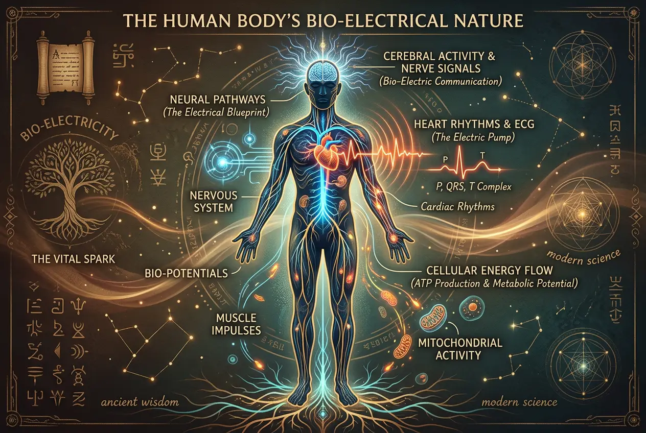 Visual explanation of Did Ancient Priests Use Bio-Electric Scanners?