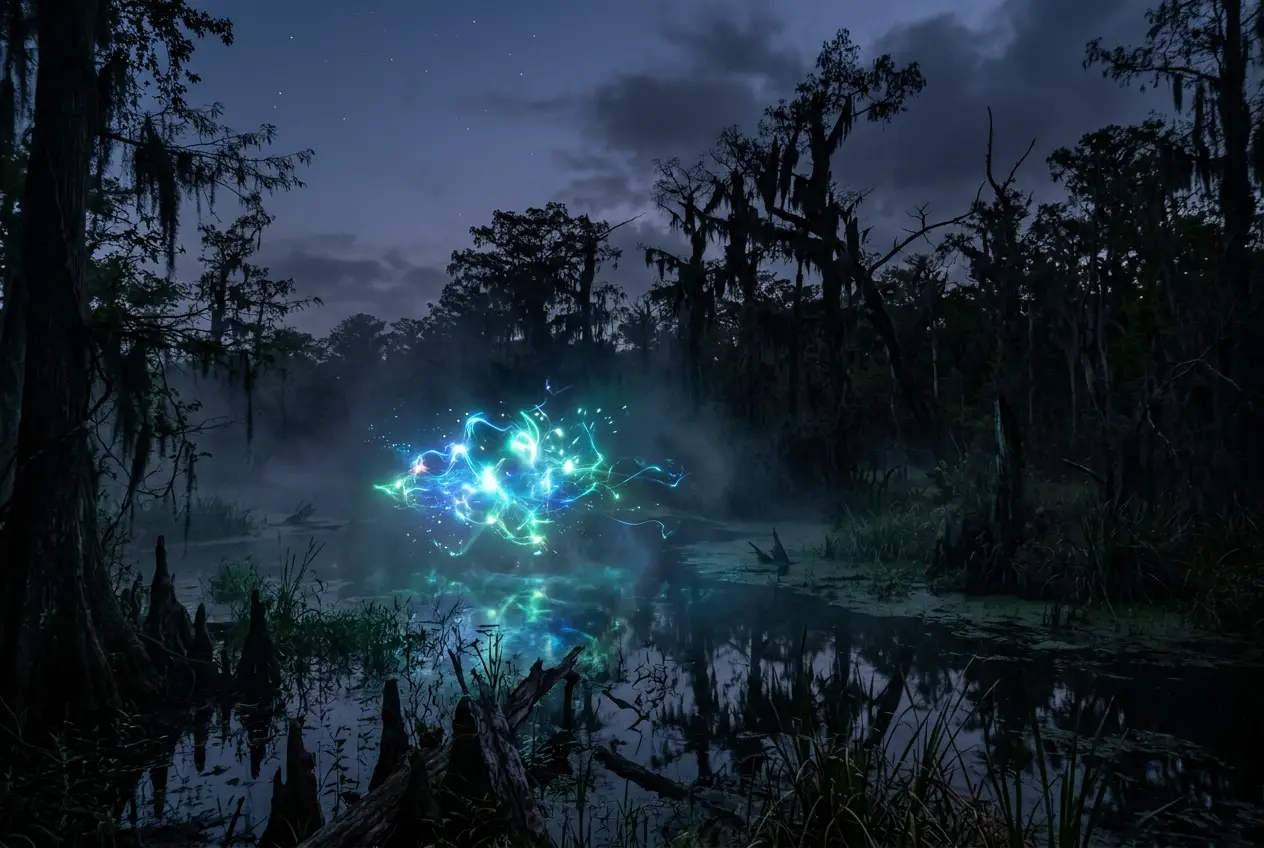 Will-o'-the-Wisps: Could Swamp Lights Be Plasma Tech?