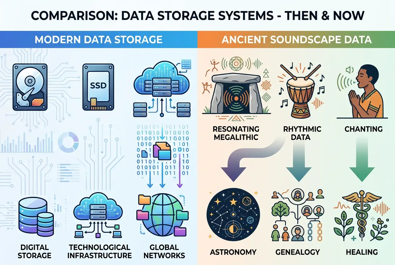 Visual explanation of Ancient Soundscapes: A Hidden Data Archive?