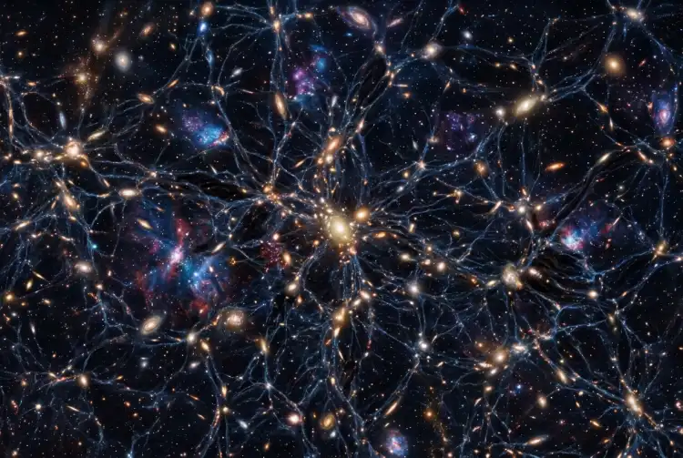Can the Cosmic Web Compute Our Universe's Fate?