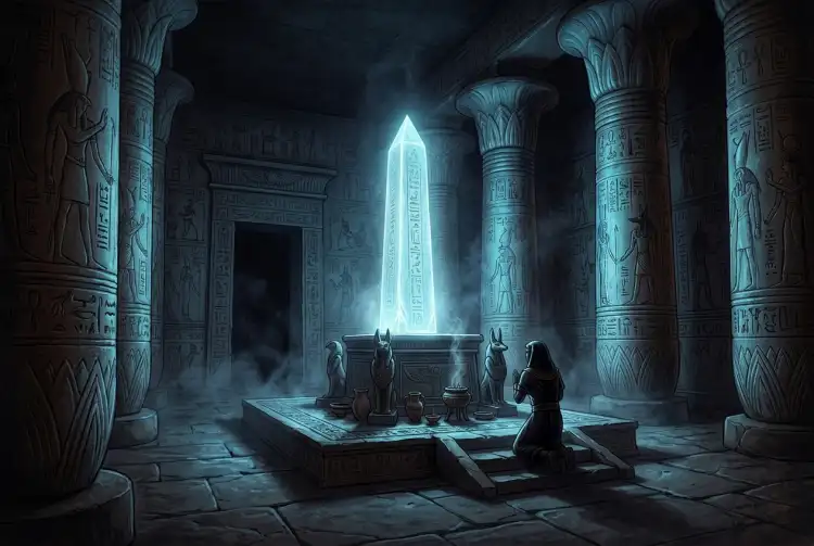 Did Ancient Egypt Harness Static Electricity for Light?