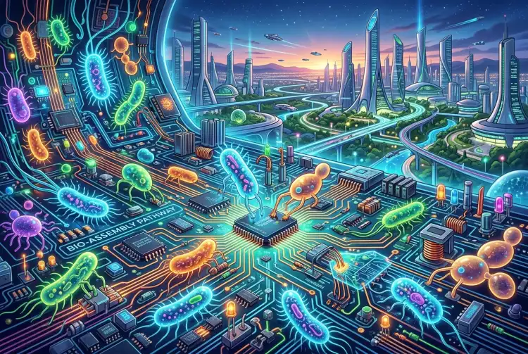 Can Microbes Self-Assemble Our Future Tech?