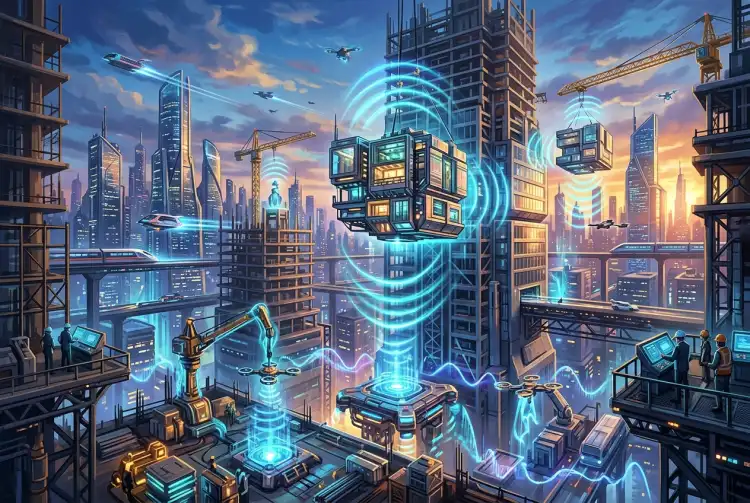 Acoustic Levitation: Can Sound Build Future Cities?